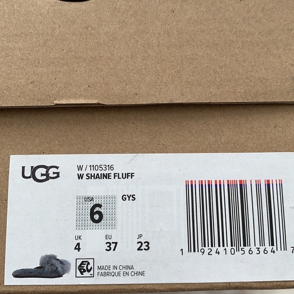 Brand new UGG shaine fluff slip on slipper - Picture 5 of 14